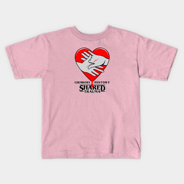 STRANGER THING; SHARED TRAUMA III Kids T-Shirt by DodgingKarma